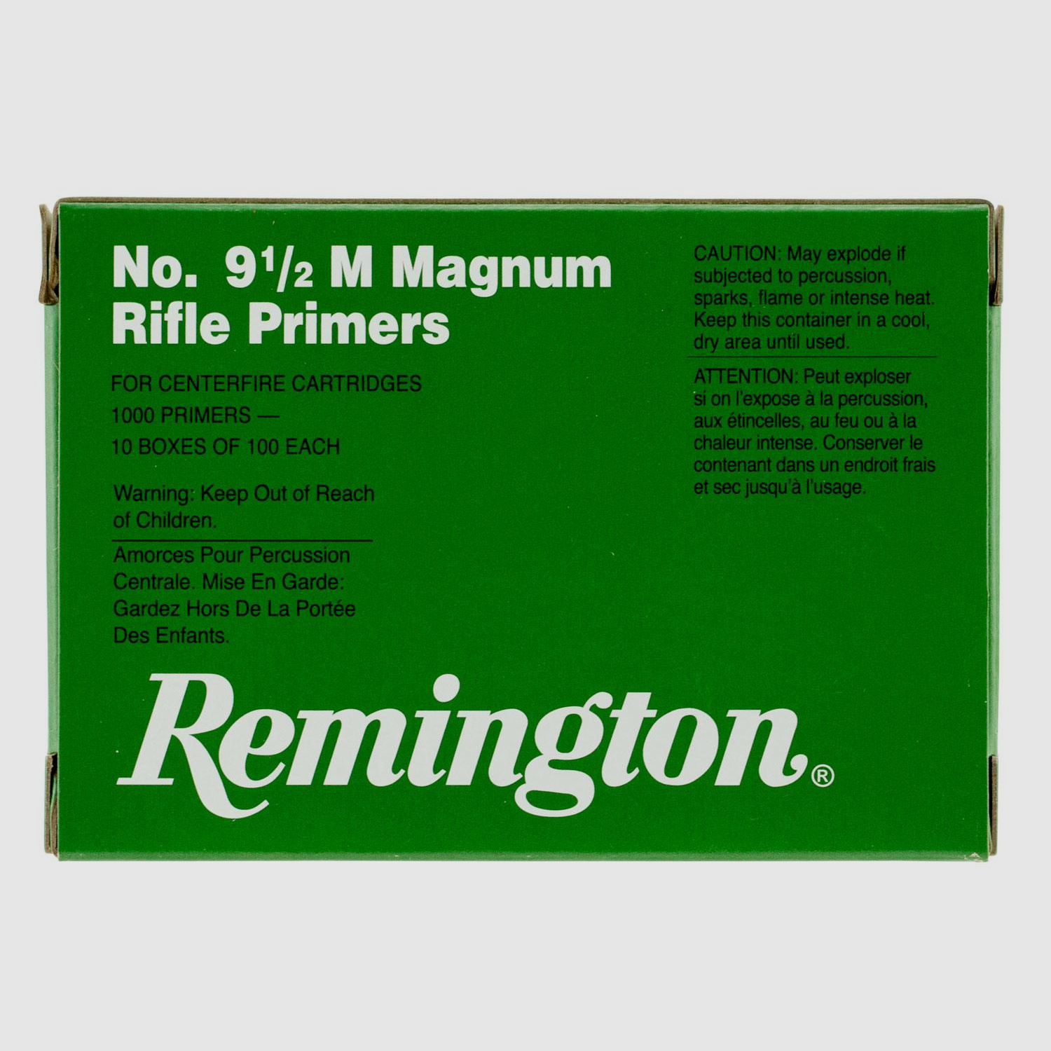 Primer Remington 9 1/2 Large Rifle Magnum 1000 pezzi