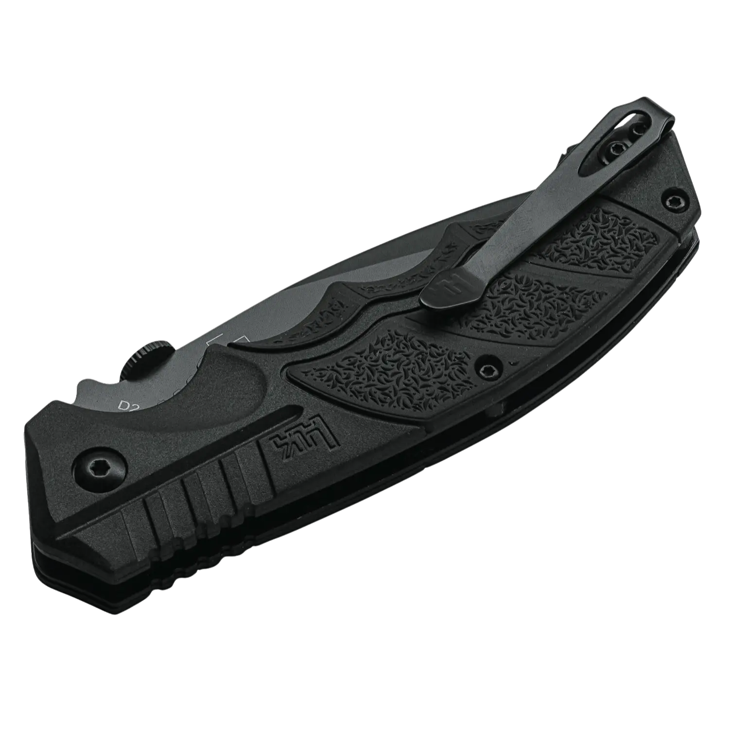 Heckler & Koch SFP Tactical Folder All Black D2-Stahl, Bild 2 von 2