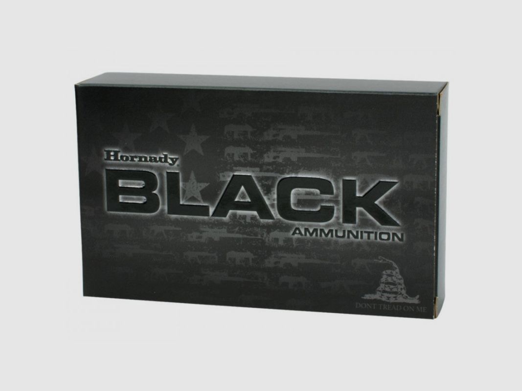 SCATOLA DA 20 PATRONE HORNADY 300 BLACKOUT 208GR A-MAX BLACK