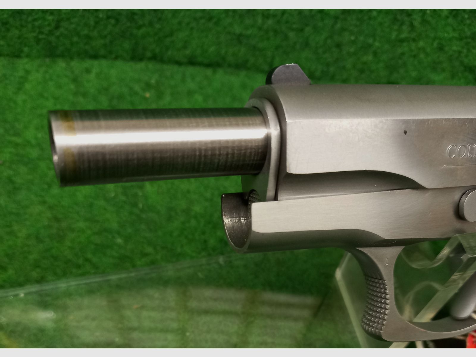 Colt Double Eagle pistol in .45 AUTO caliber made of stainless steel