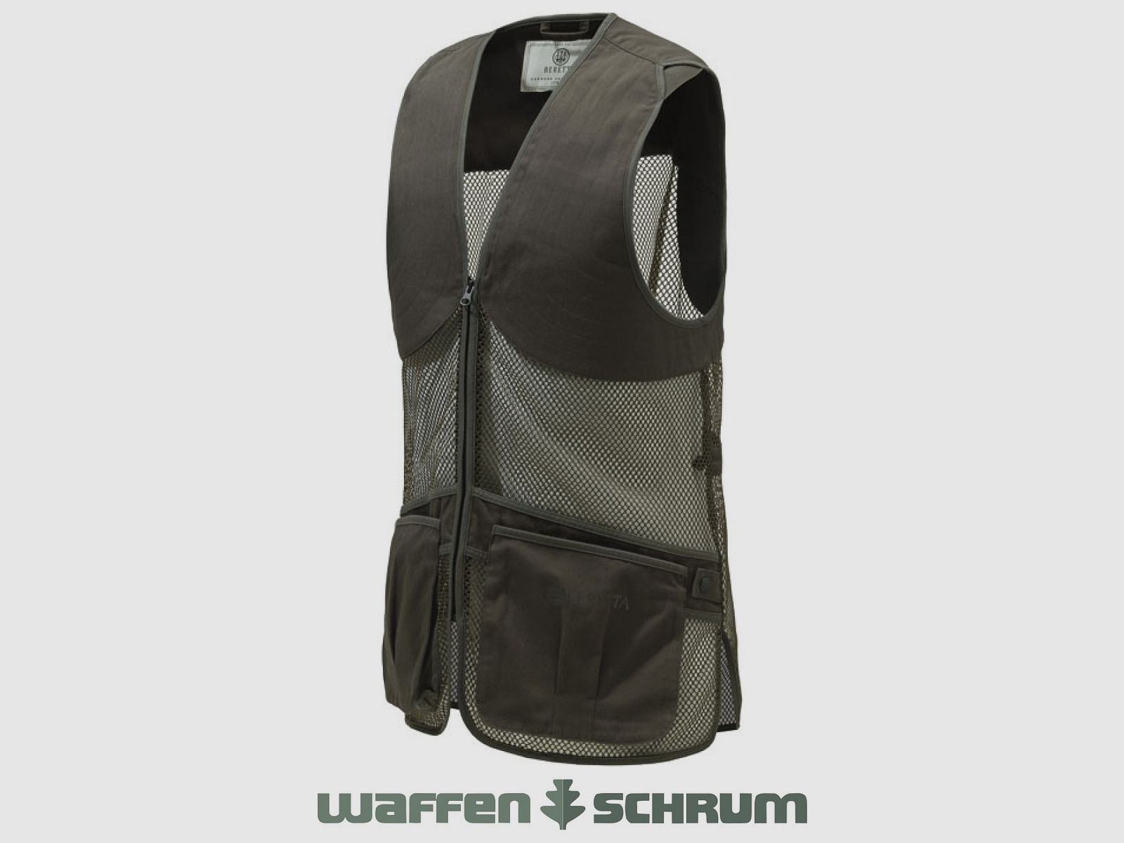 Gilet de tir Beretta Full Mesh Brown Bark