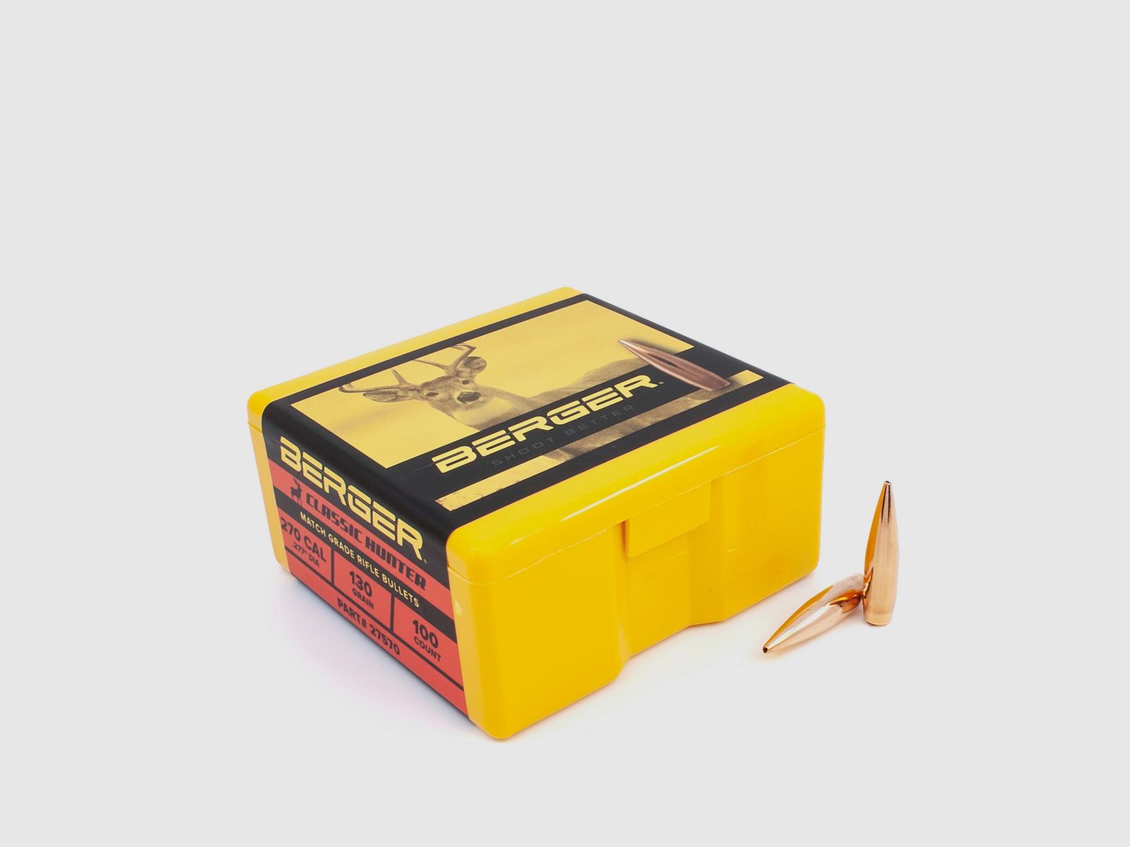 Berger Geschoss .270 Classic Hunter 130GR 100 Stück, Bild 6 von 11