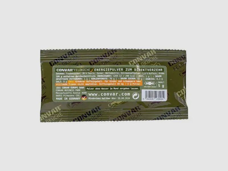 Convar-7 Convar-7 Field Kitchen Energy Powder
