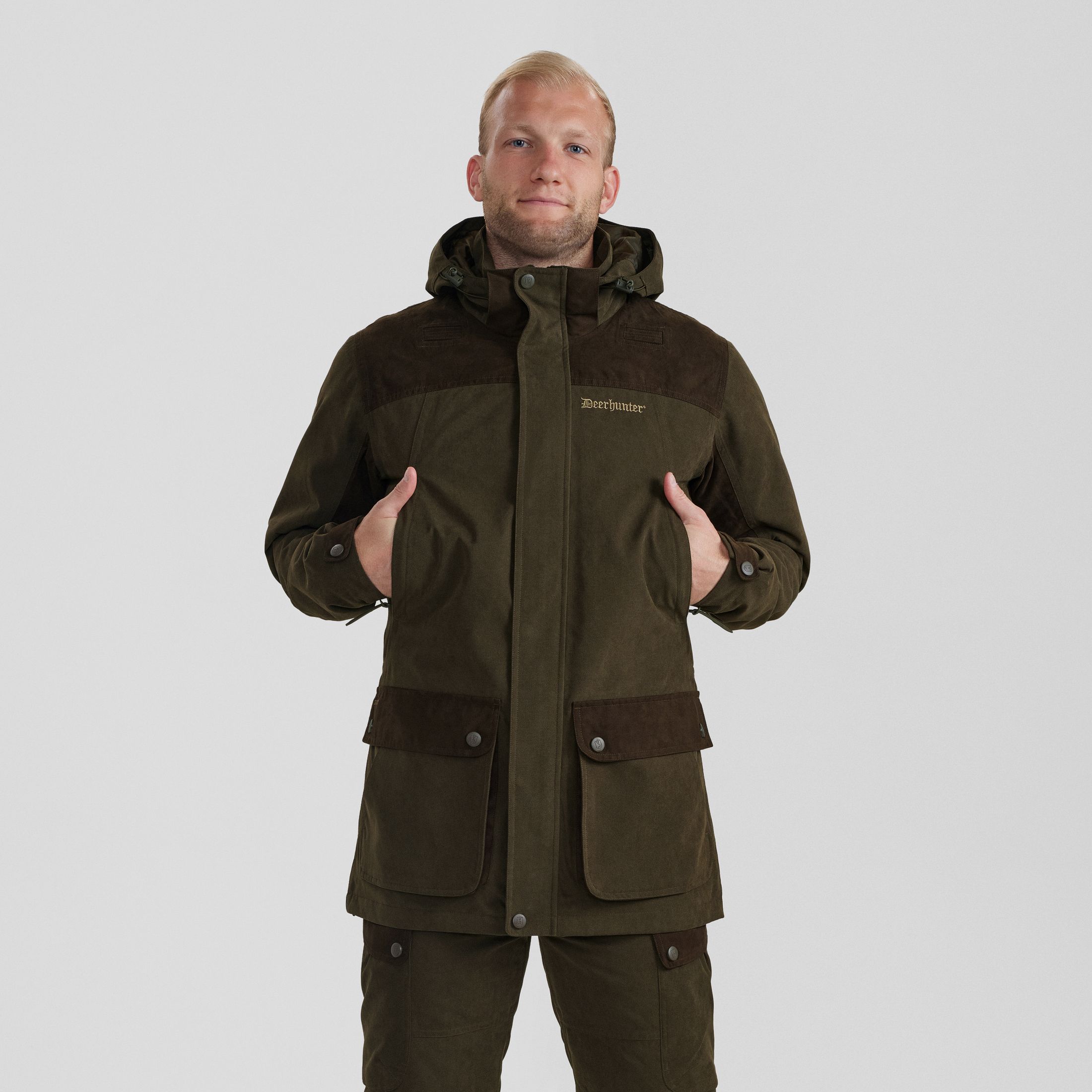 Eagle Jacke - Tarmac Green – Kleidergröße Herren: 48