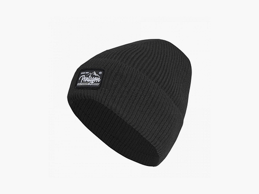 CAPPELLO – PENTAGON – POLARIS KNIT CAP Black