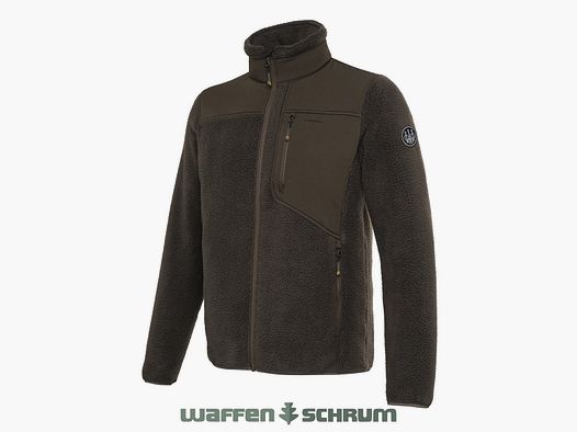 Beretta Fleecejacke Halifax Sherpa Brown Bark