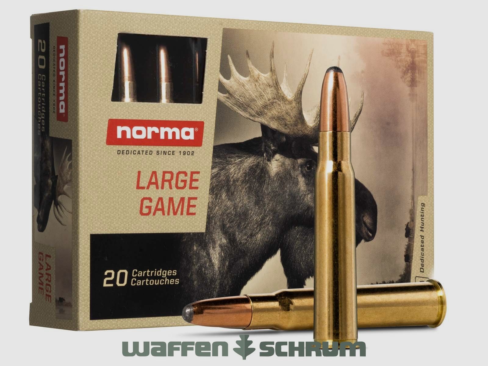 Norma Alaska 12,7g - 196gr 8x57JRS