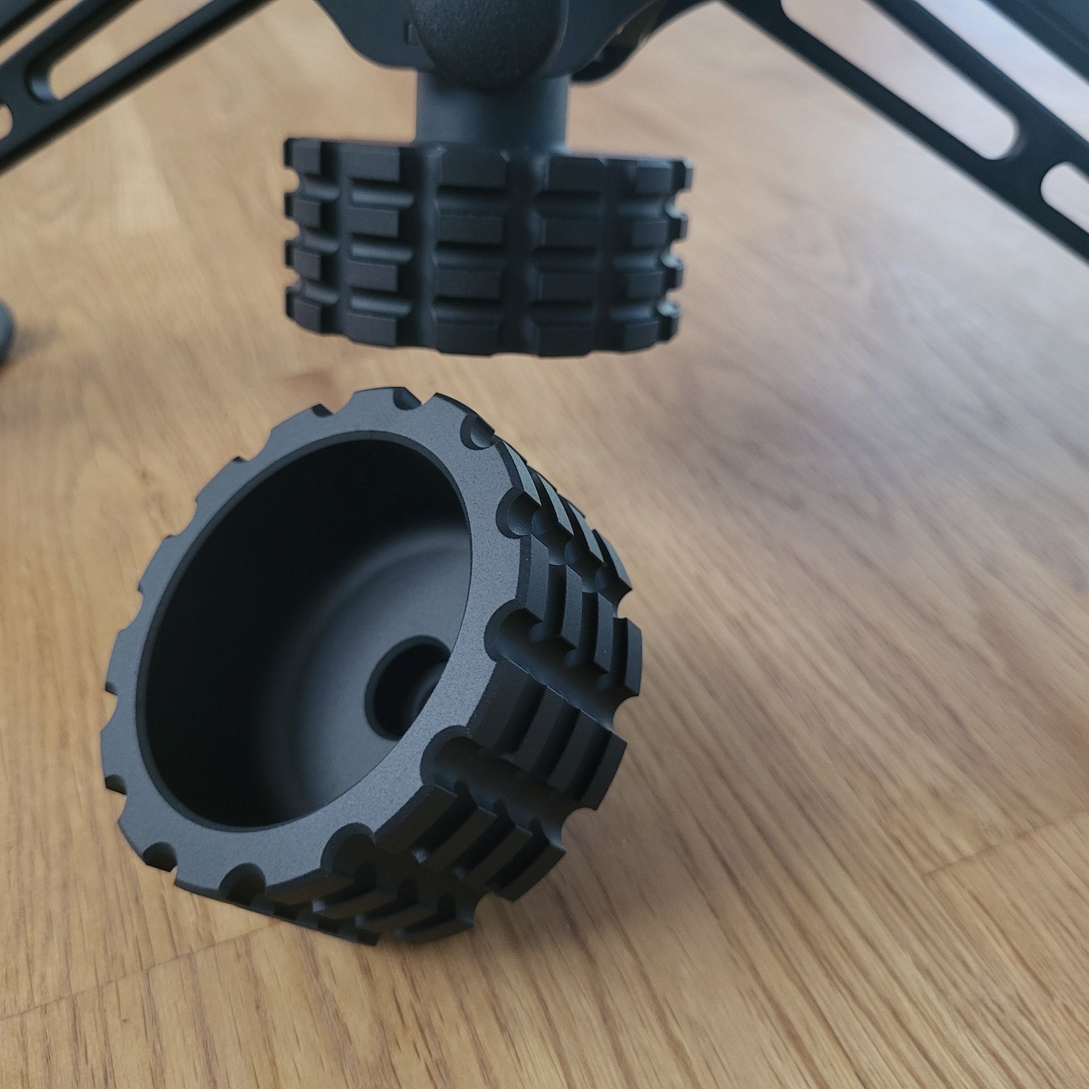 Bears Bipods Standart ohne Erddorn, Upgrade mit Schnellverstellung