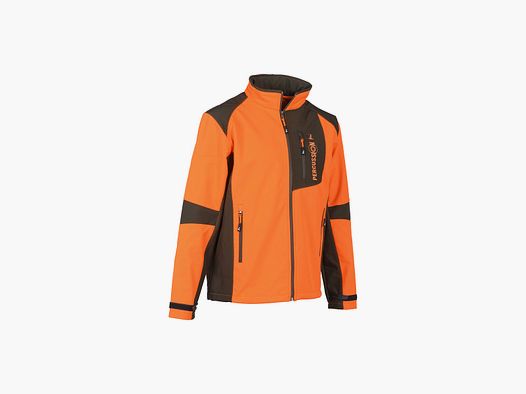 PERCUSSION Softshell Jagdjacke Orange