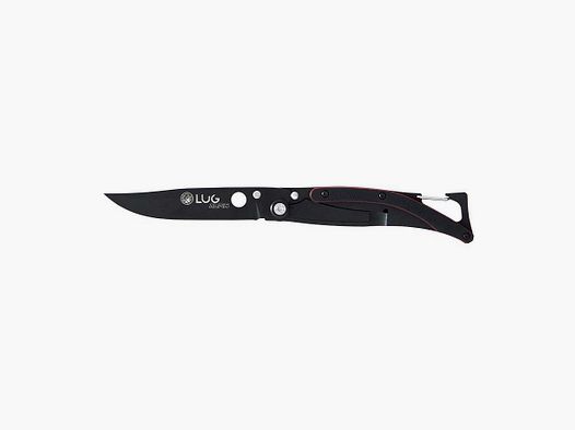 SP1T Folding Knife Black/Red Lug