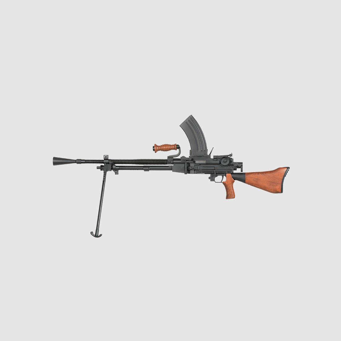 Japan Type 96 MG, max 0,5J AEG, Echtholz, optimierte Drosselung