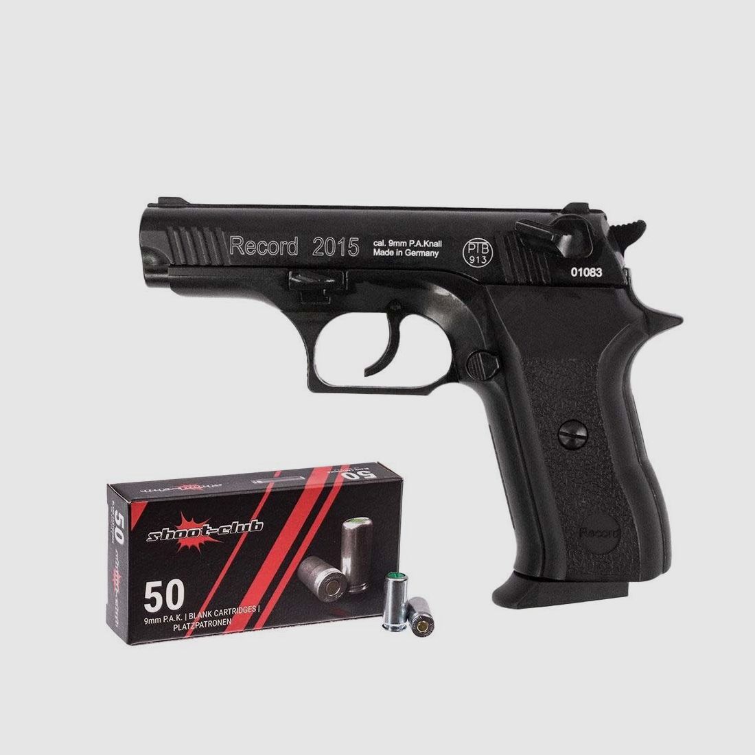 Record 2015 Schreckschusspistole 9mm + Platzpatronen