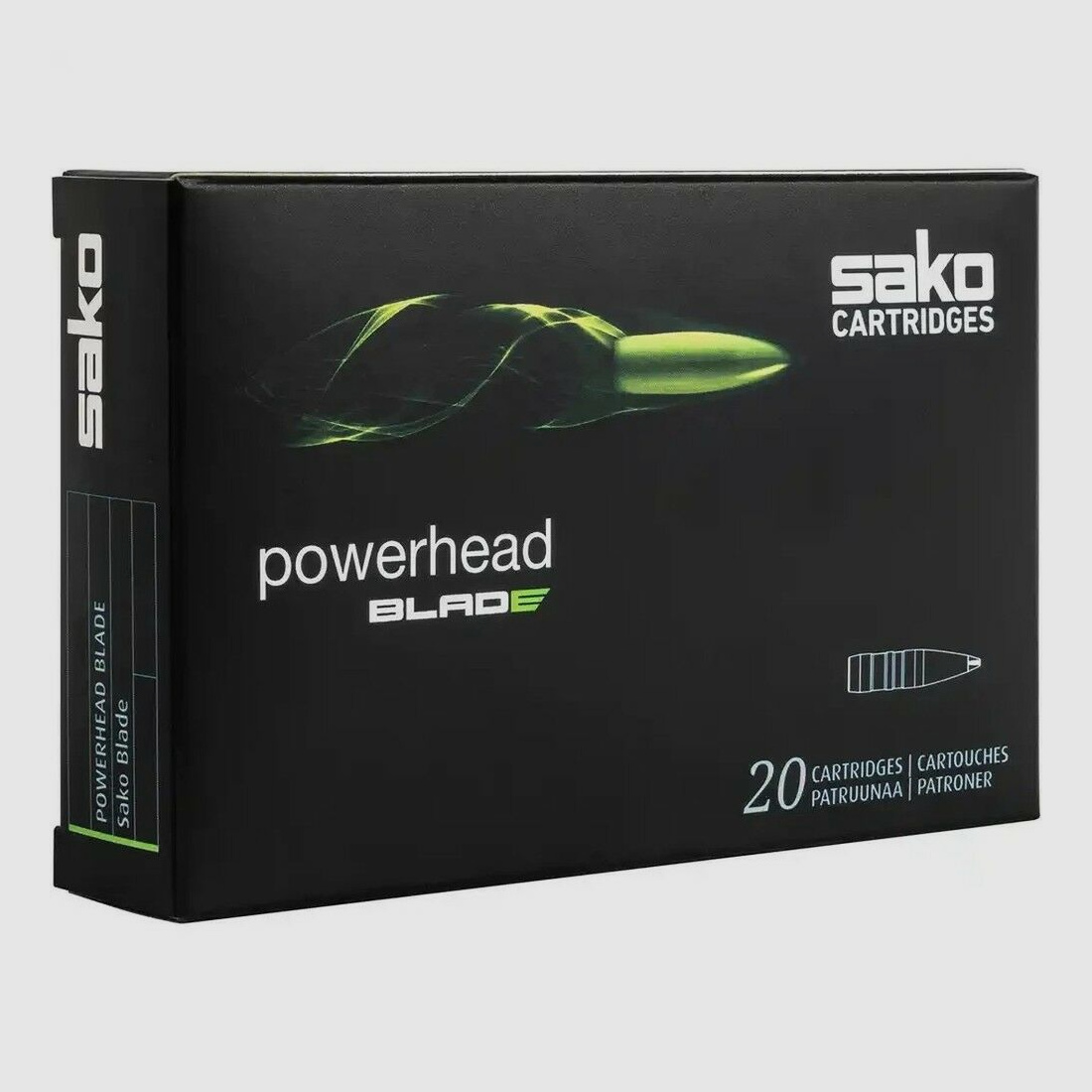 Sako 80grs Powerhead Blade 20PCS .243Win