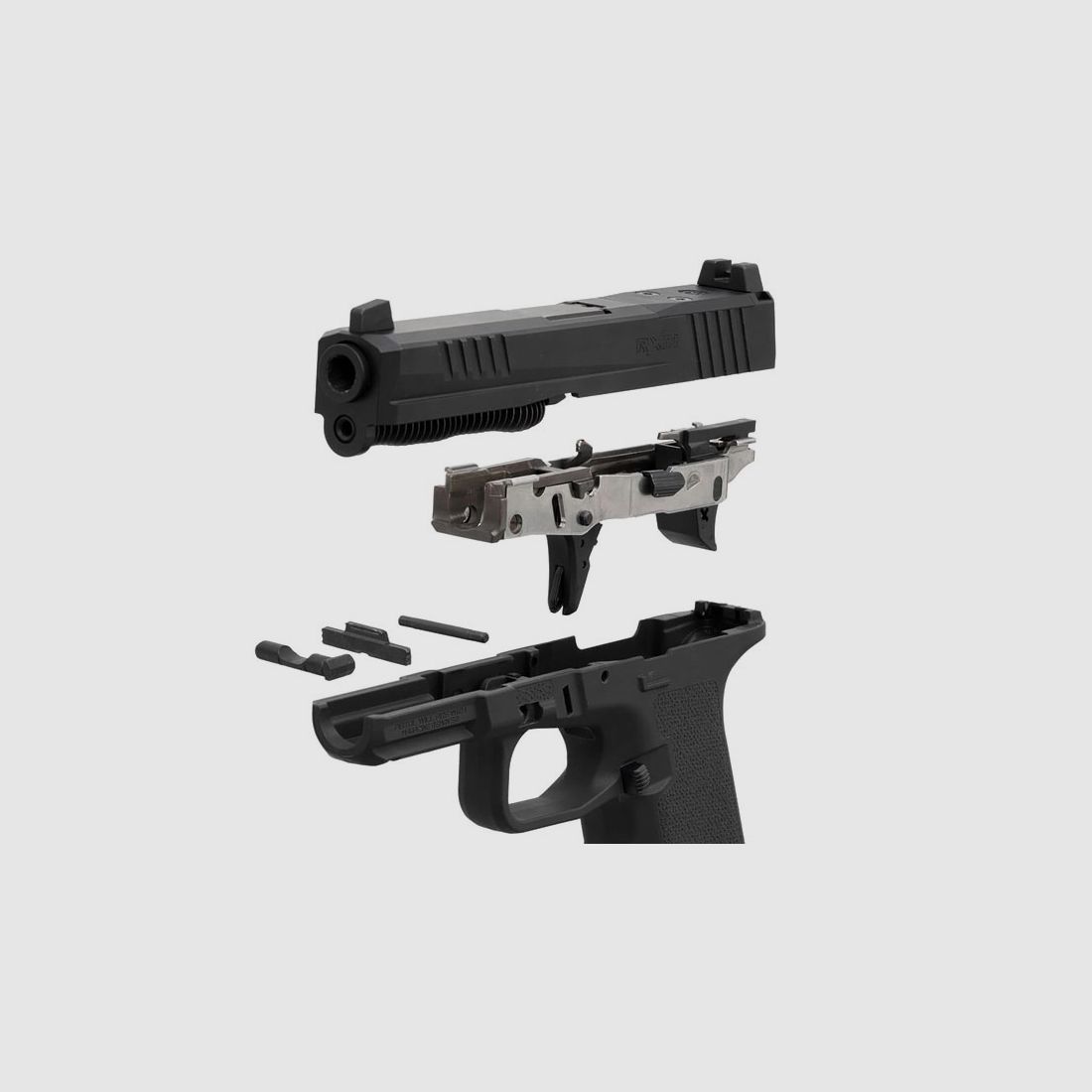 MAGPUL EHG RG9 Ruger RXM Compact-Griffstück Schwarz