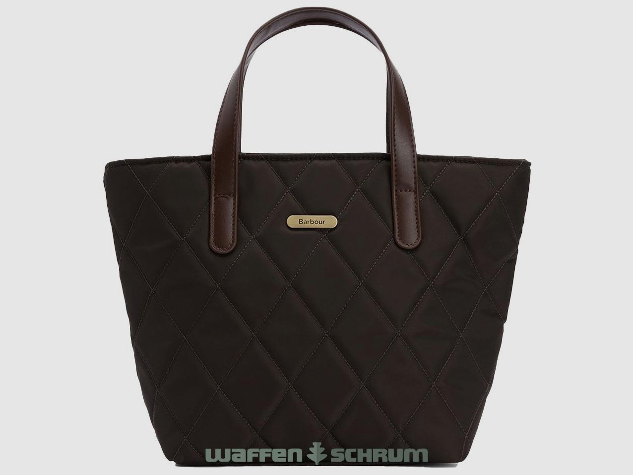 Barbour Tasche Mini Quilted Tote Bag Olive