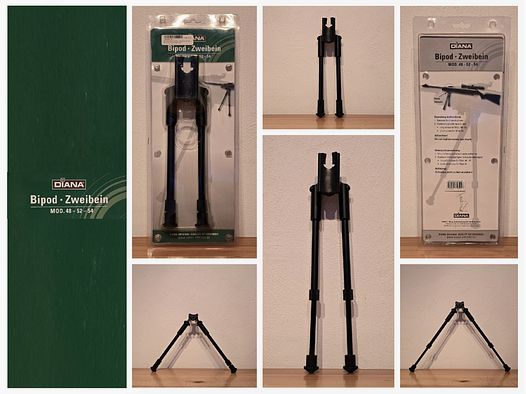 Diana Bipod / Zweibein für ein Seitenspanner Luftgewehr Diana 48 – 52 - 54