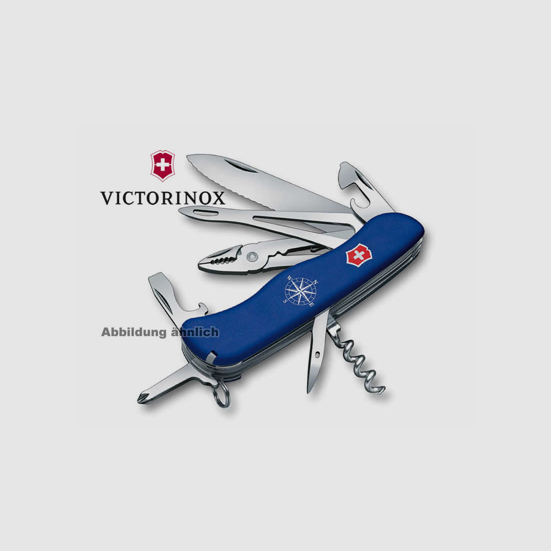 VICTORINOX Segler-Messer SKIPPER, 111 mm, 17 Funktionen, Schweizer Taschenmesser