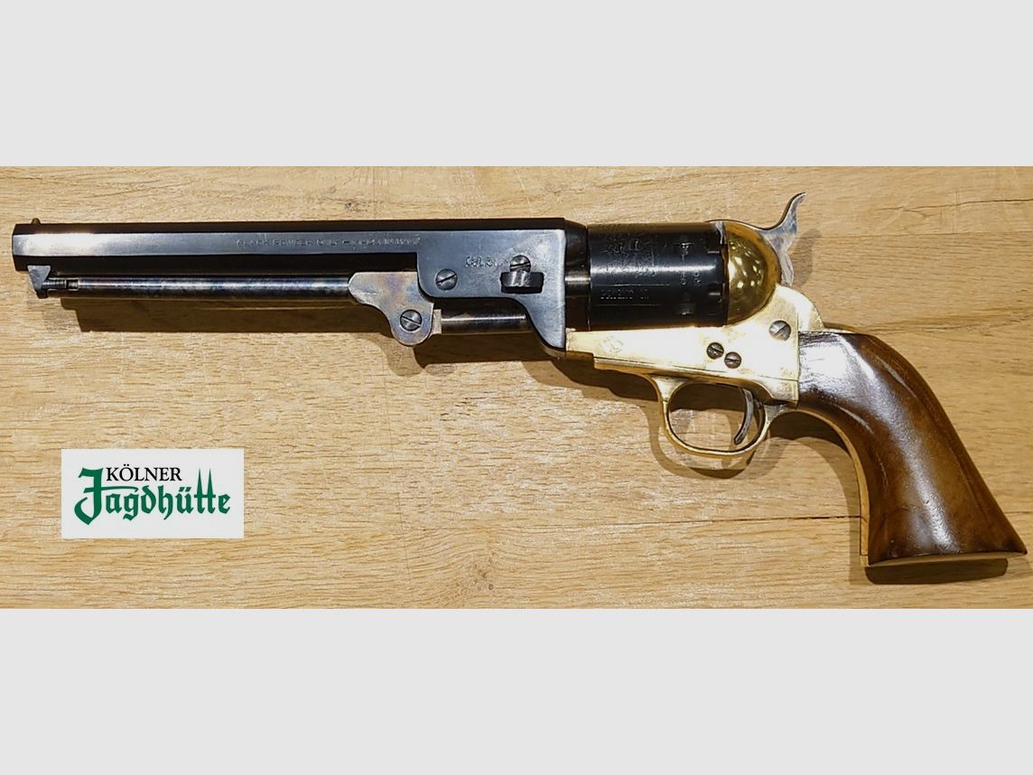Perkussie-revolver Pedersoli Navy Mod. 1851 Kal. .36 (Zwart Poeder) Zwartpoeder