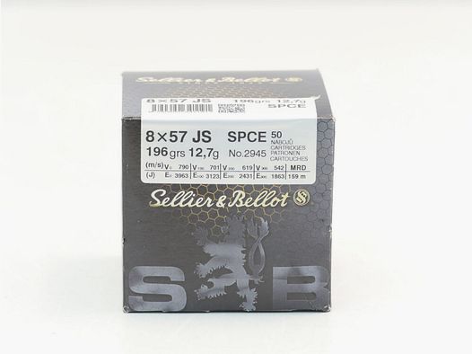 Sellier&Bellot SPCE 196grs. A50