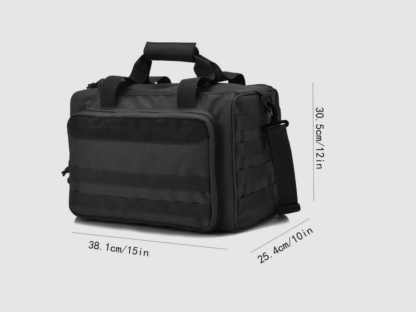 Taktische Zubehör- und Pistolentasche – MOLLE-kompatibel, wasserabweisend & robust