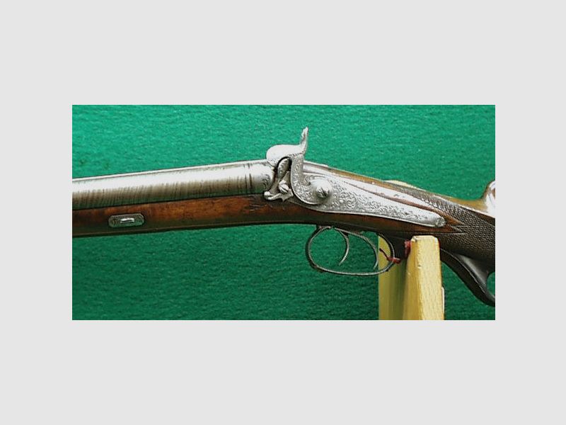G. Noack fusil à deux canons à percussion