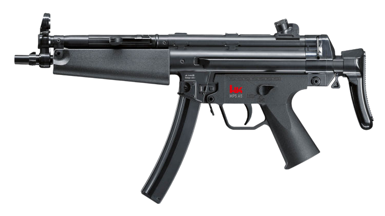 【激レア、未開封】JAC Heckler & Koch MP5 A5 ガスガン H&K MP5 A5 AEG Airsoft Gun - Black (2262062)