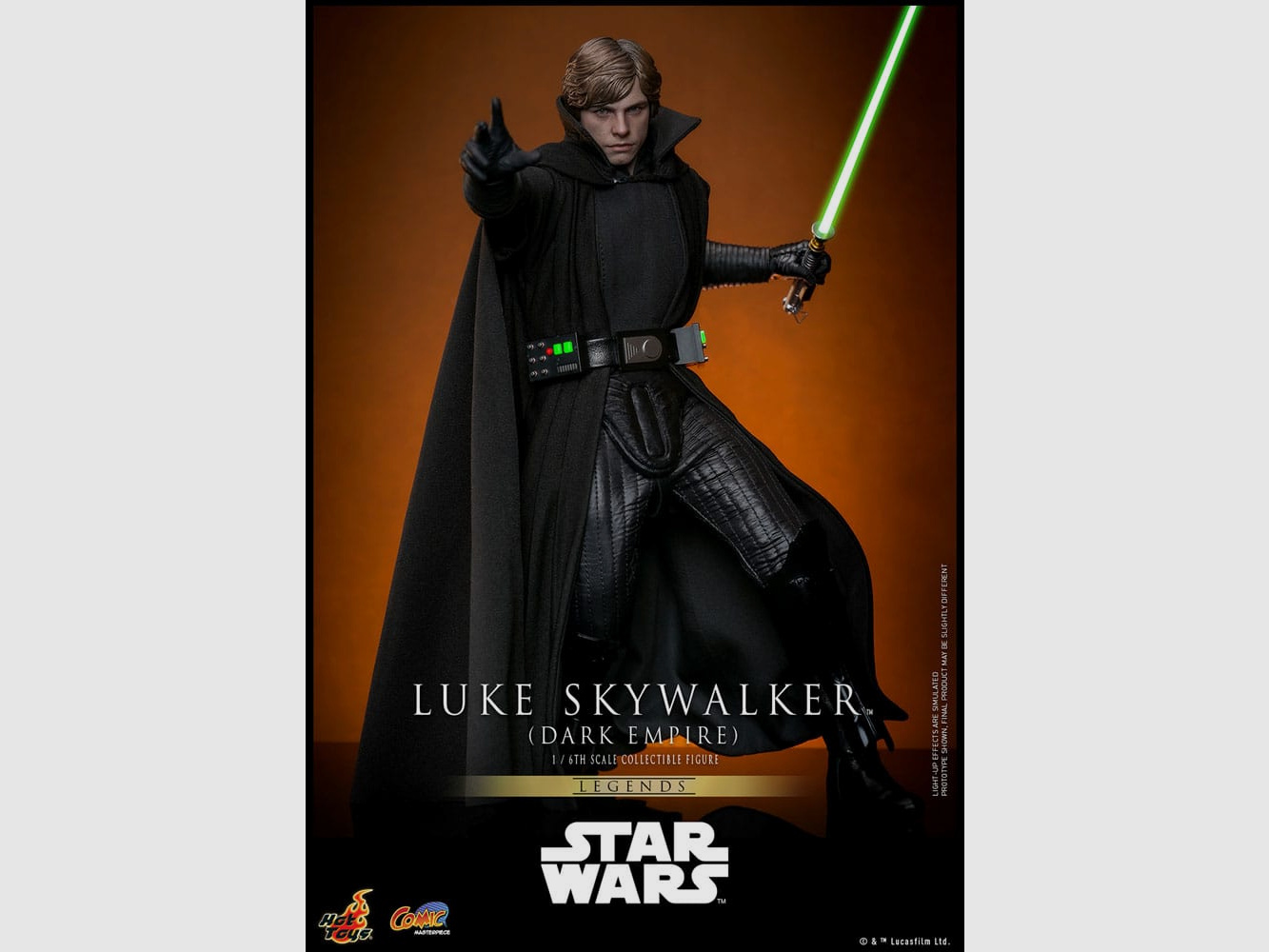 Star Wars: Dark Empire Comic Masterpiece Actionfigur Luke Skywalker 30 cm | 43235