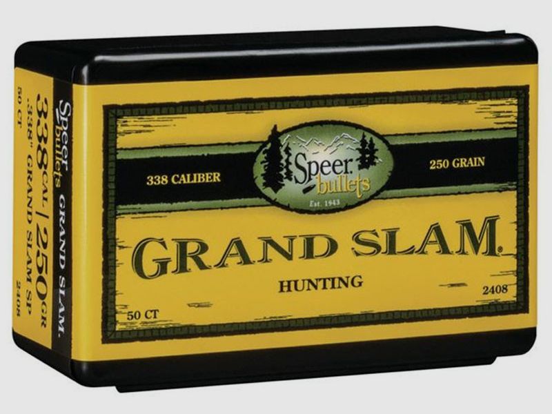 SPEER Grand Slam Geschosse – .338″ – 250 grains