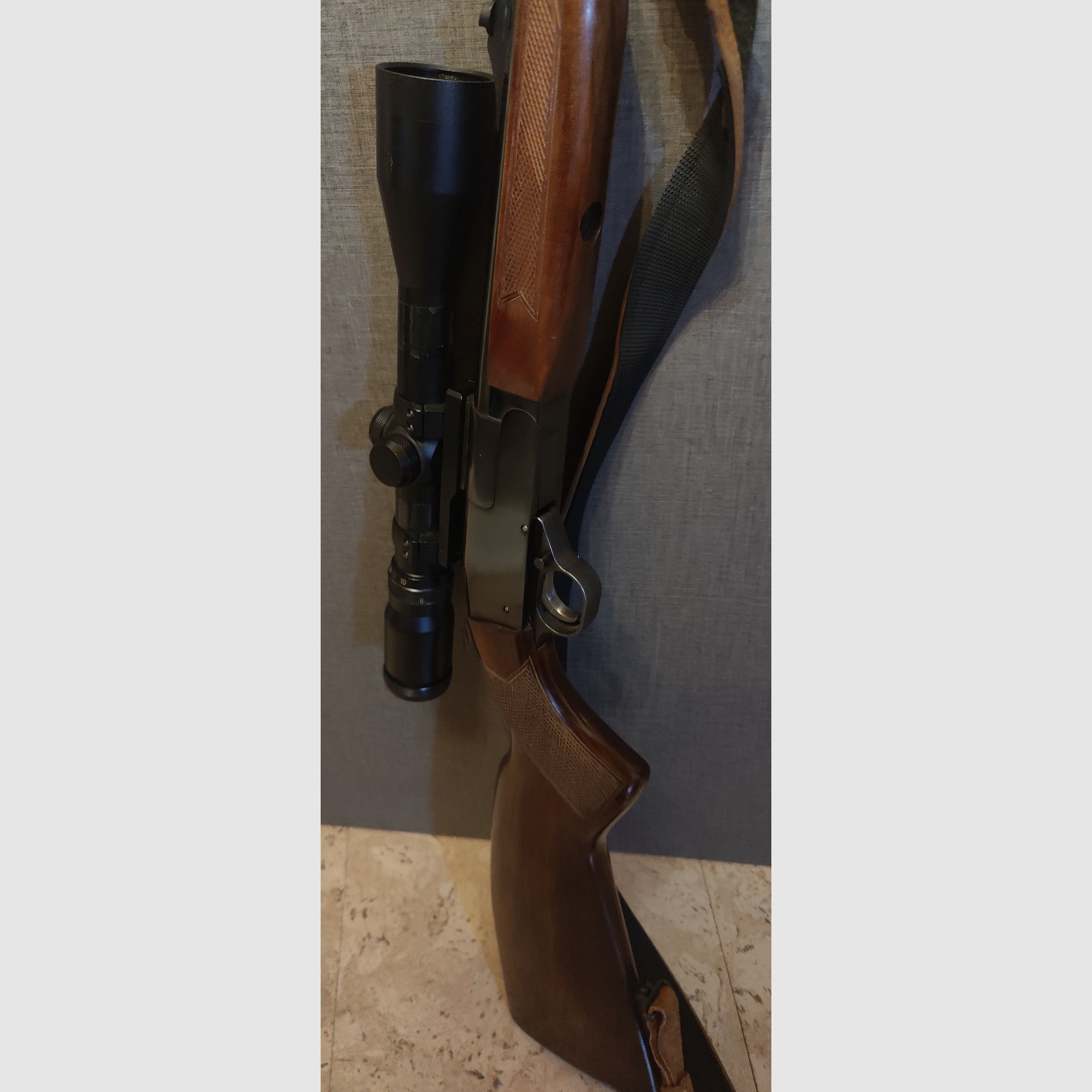 Break-action rifle Brünner ZBK 110 caliber 5.6 x 50 R Mag. with scope Admiral Switzerland 2.5-10x42