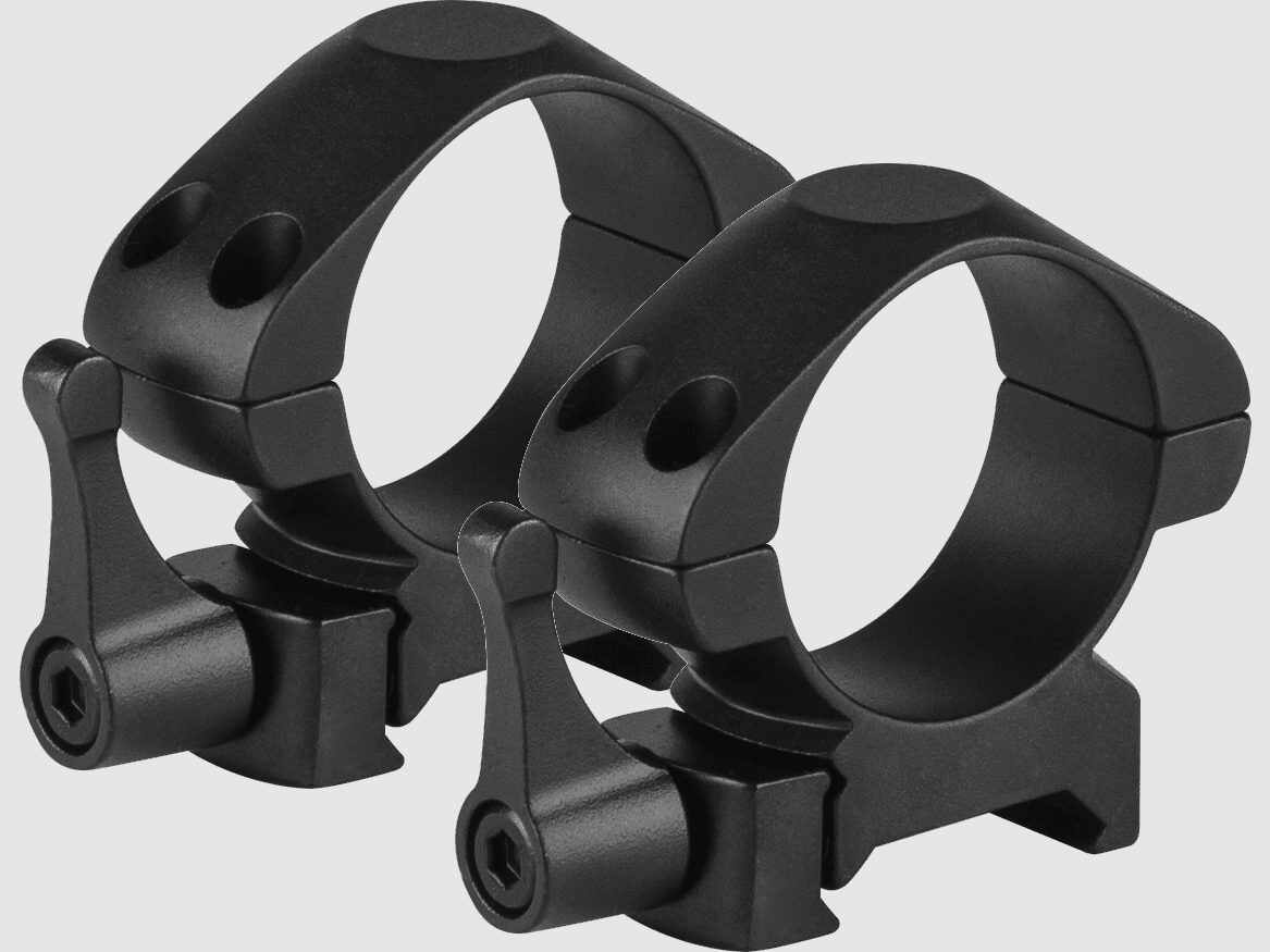 Konus Steel Rings 30 mm niedrige Schnellmontageringe