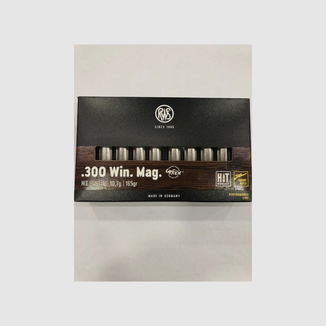 RWS CARTRIDGES 300 WIN M 165 GR P L, image 1 of 3