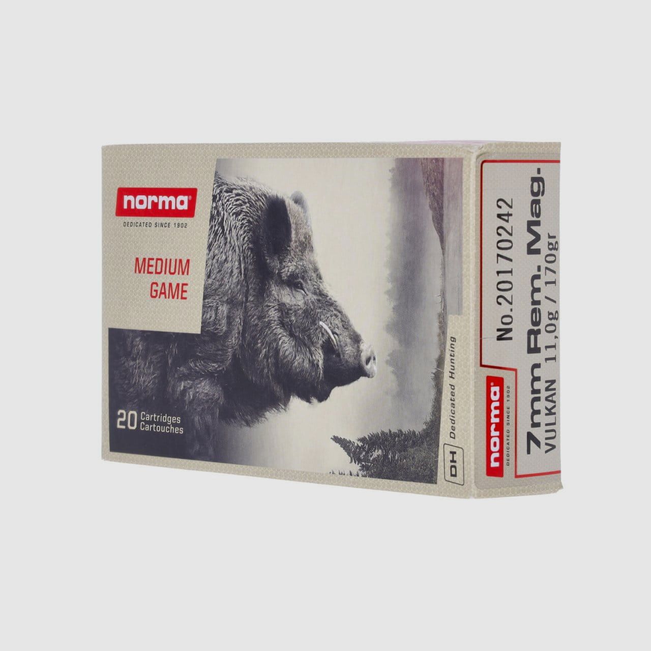 Norma 7 mm Rem. Mag. Vulkan 170 gr. - 20 szt.