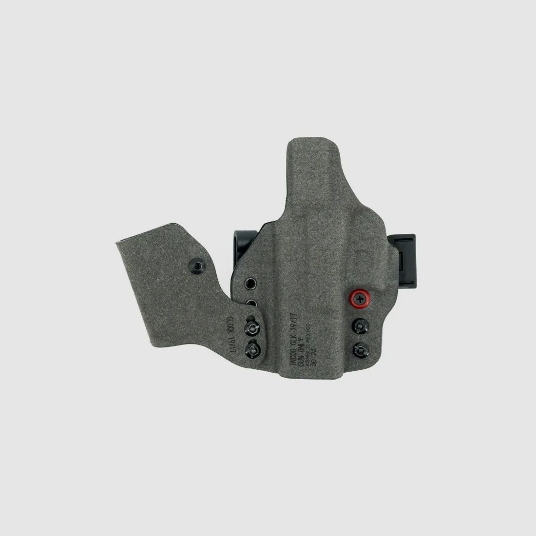 Incog X Holster voor Glock G17/19 zonder lamp met magazijnhouder (grijs) - Haley Strategic/Safariland, afbeelding 2 van 7
