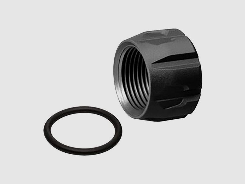 STRIKE INDUSTRIES BARREL COVER THREAD PROTECTOR FOR PISTOL BLACK
