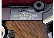 Mauser P 1900 / P08 Parabellum Edition 75 Jahre No 248 / 250 Edition 75 Jahre Parabellum Pistole 1900-1975