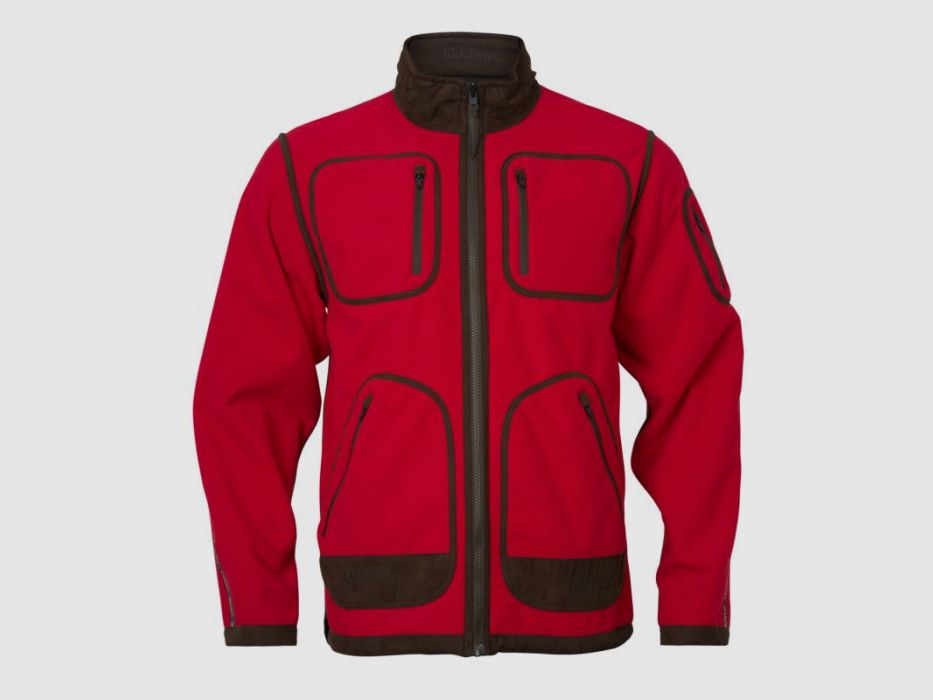 Härkila H-Fleece Jacket Kamko Regal Reversible | rosso/marrone, immagine 1 di 6
