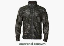 Giacca in fleece reversibile Härkila Kamko Noctyx AXIS MSP® Nero/Verde Salice