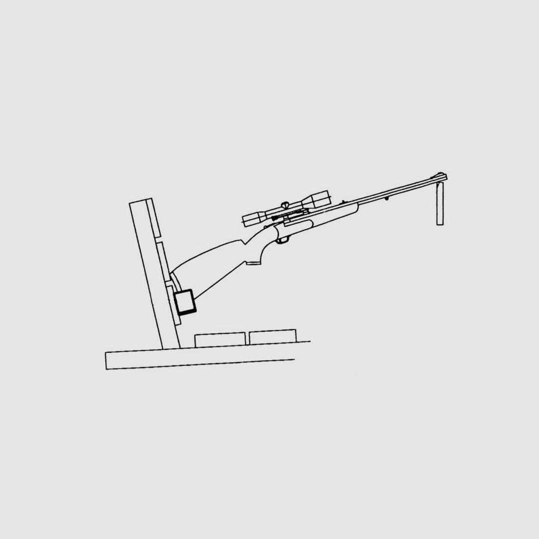 Der Jägerschmid Gewehrhalter