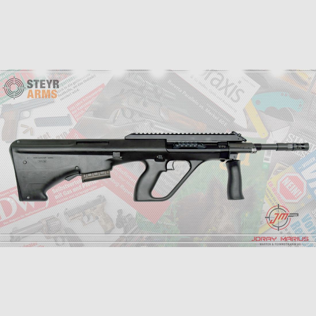 Steyr AUG ZA3 Commando Halbautomat .223 Rem 16″