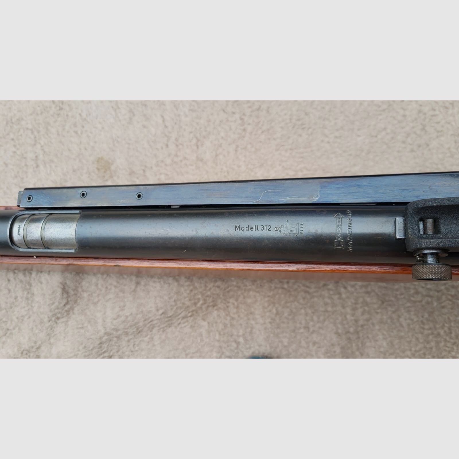 DDR Luftgewehr aus Suhl Seitenpanner Haenel 312