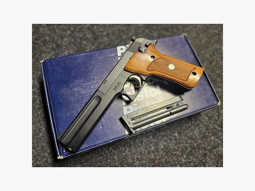 Top Zustand: Matchwaffe S&W 422 KK Pistole .22 lr