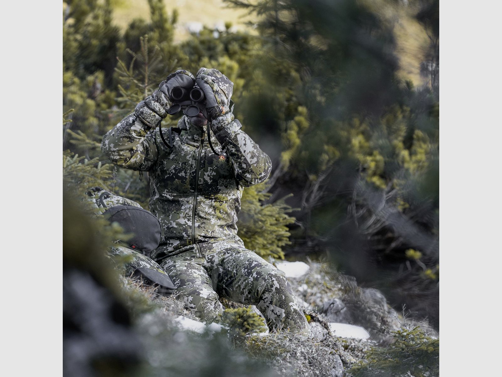 BLASER HunTec Observer 7 Gloves / Dark Green, image 7 of 7