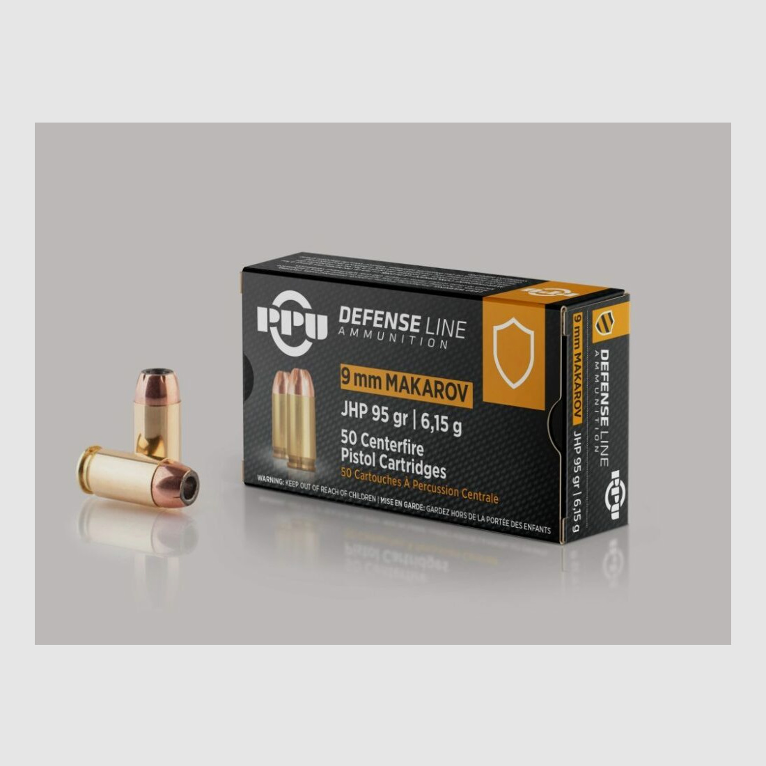 Prvi Partizan JHP 6,15g / 95grs par 50 9mm Makarov
