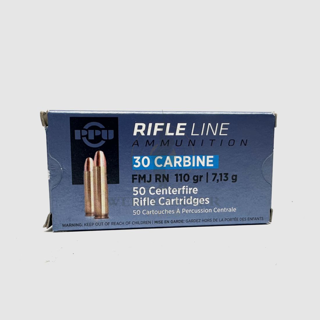 Sellier & Bellot .30 Carbine 7,1g FMJ, 50 cartouches