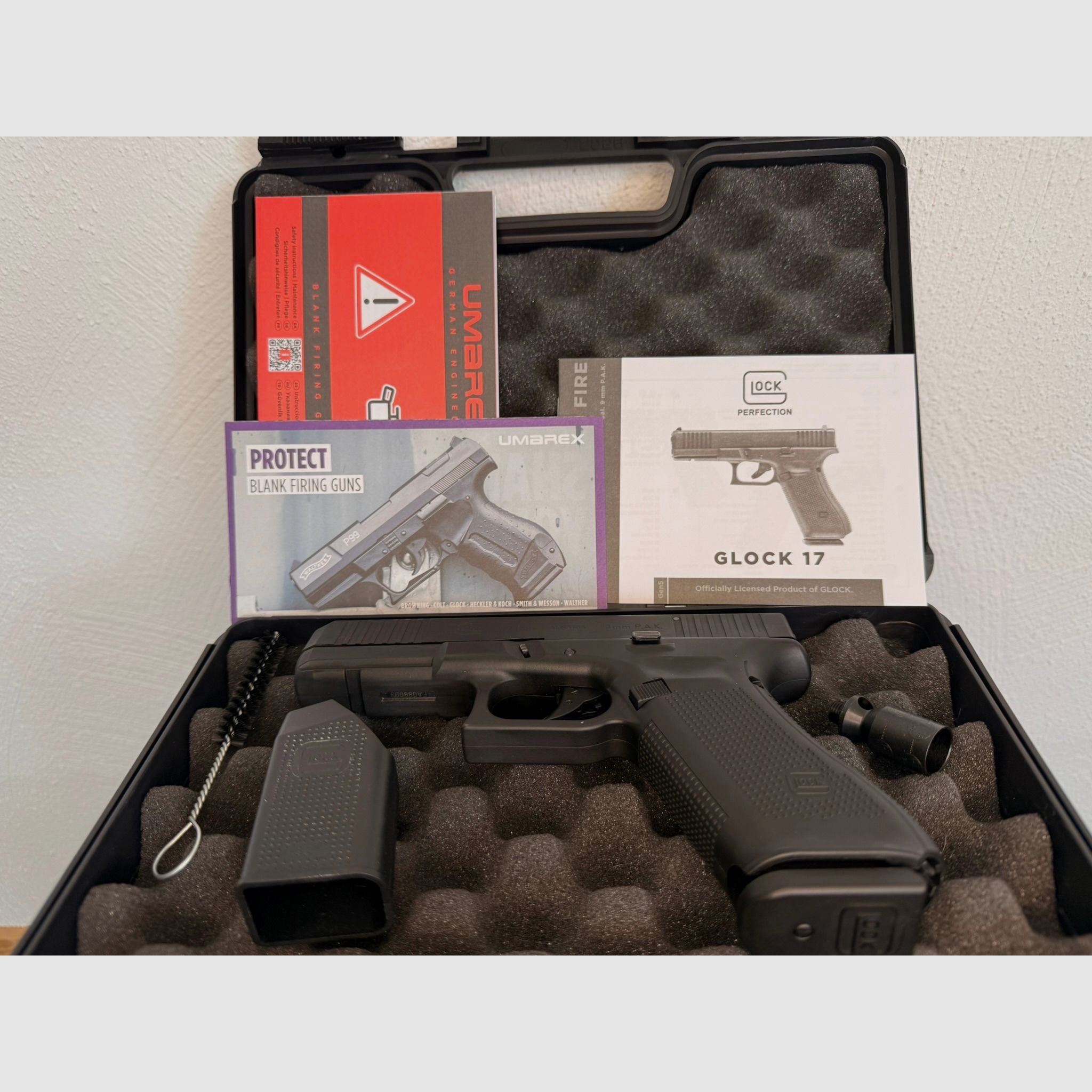 Glock 17 Gen5 P.A.K. 9mm geblackt
