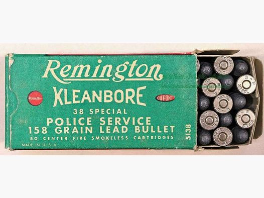 Remington - USA Revolverpatronen .38 Spec.