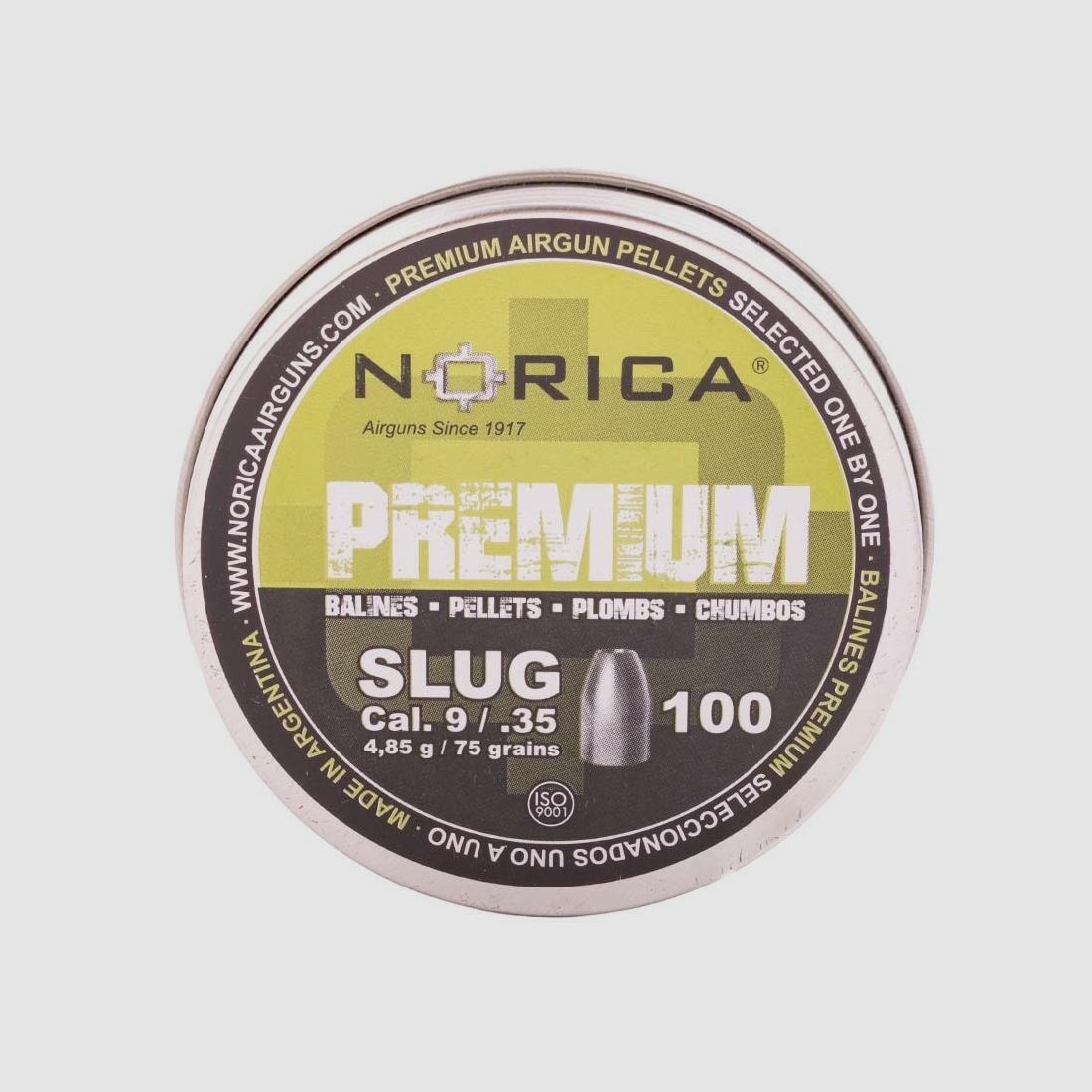 Norica Diabolo Slug Premium Line 9 mm / 4,85 g / 100 pcs