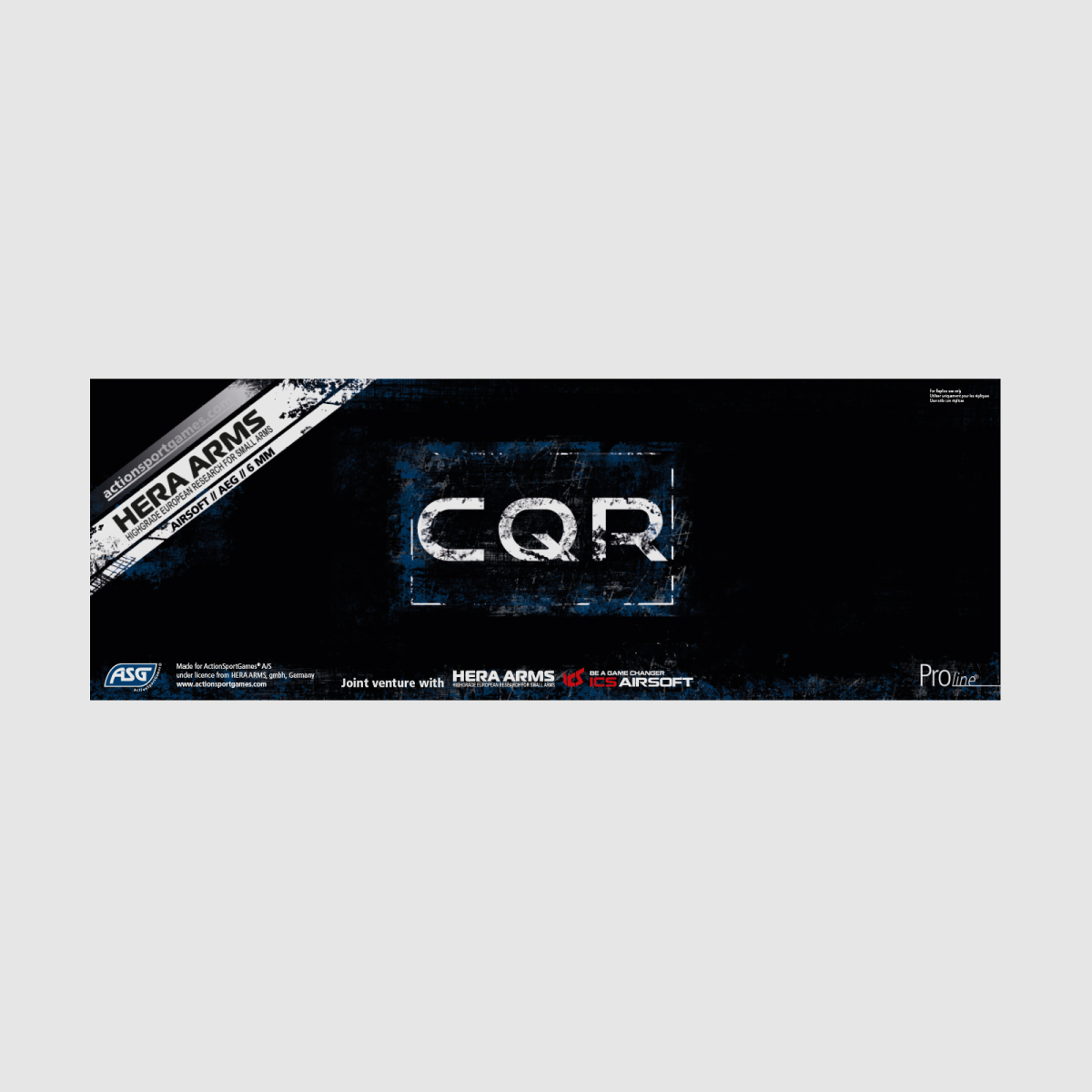 Hera Arms CQR SSS Schwarz – S-AEG Airsoft Gewehr ab 18 Jahren