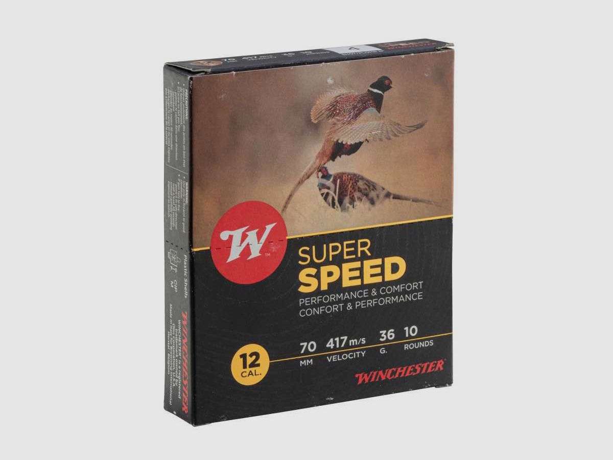 Winchester 12/70 Super Speed 36g - SPEED, culot de 20, N°4, image 2 sur 4