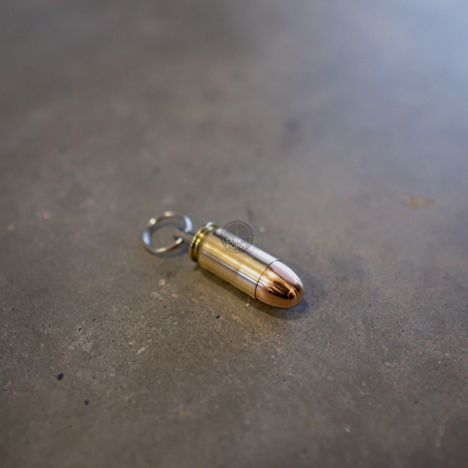 BULLET KEYCHAIN .45 ACP Full Metal Jacket Copper